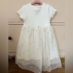 Zara Cream Tulle Dress